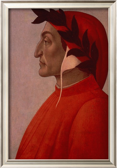 Portrait Of Dante - Sandro Botticelli painting on canvas